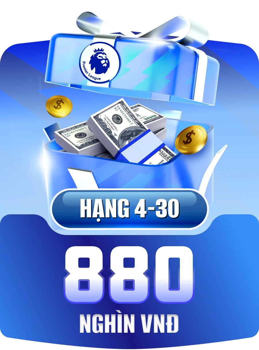 Hạng 4-40 880 nghìn VNĐ